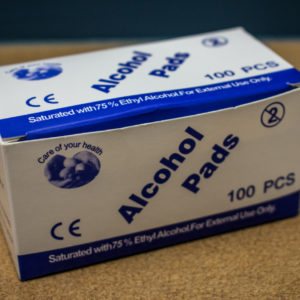 Alcohol Sterilizing Cotton Pads (100 pcs/Box – 5,000 units)